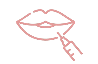 icone de boca com Agulha